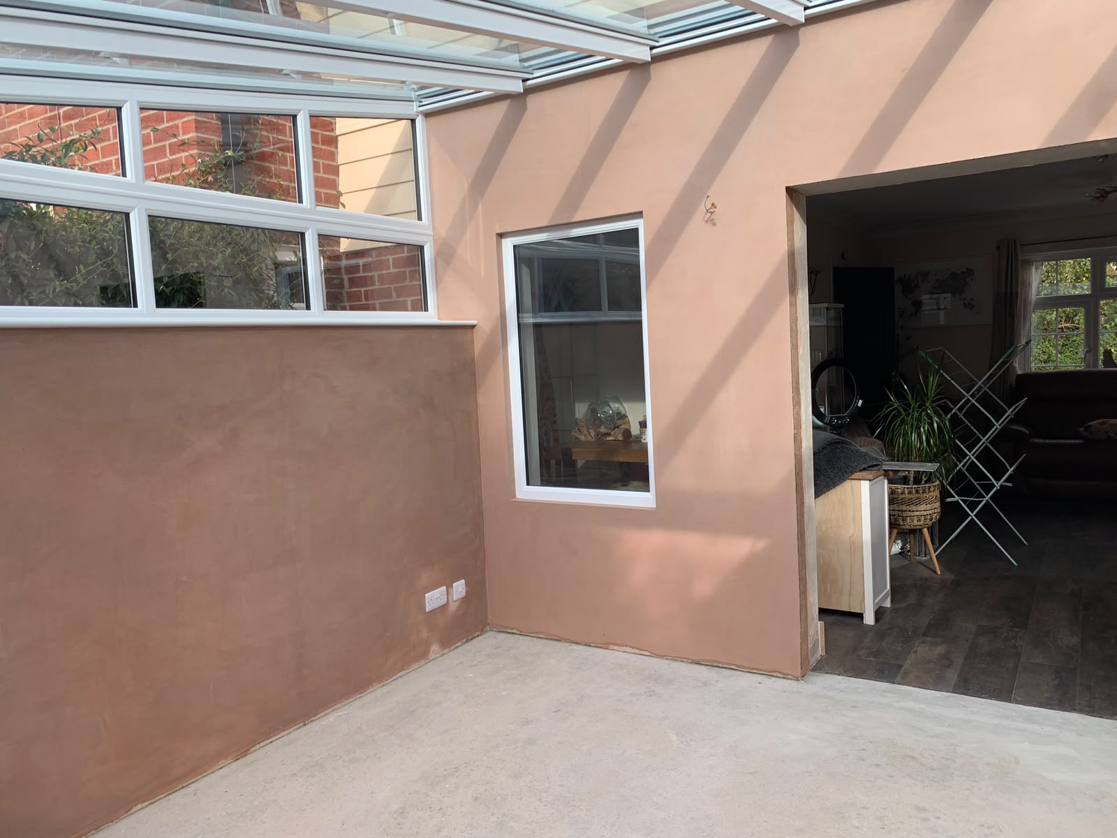 Conservatory skimming — project photo 3