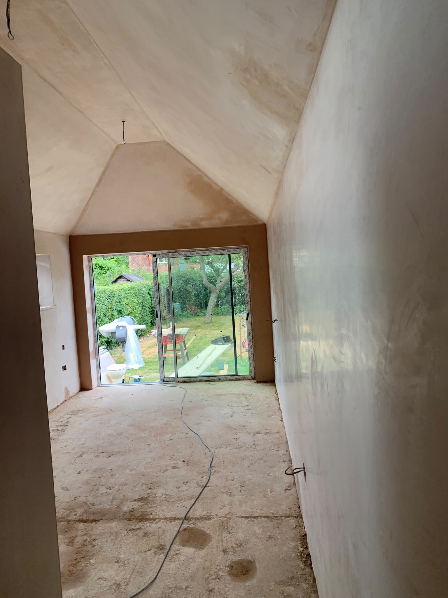 Extension plastering — project photo 1