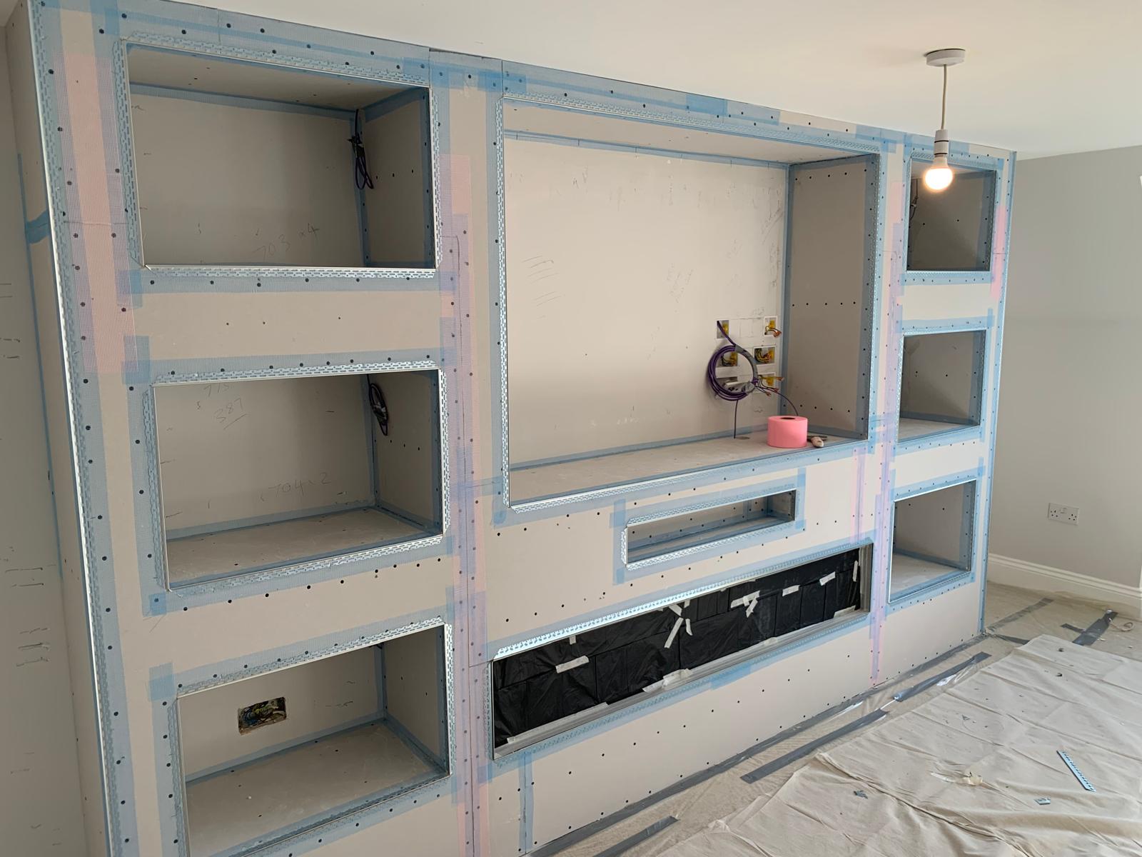 Media wall skimming — project photo 4